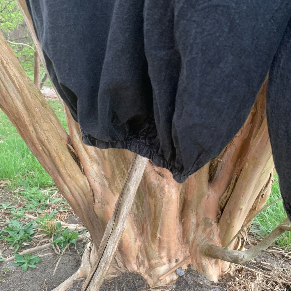 UO Out From Under Jasmine Ballon/Harem Pants in Black - Picture 7 of 11